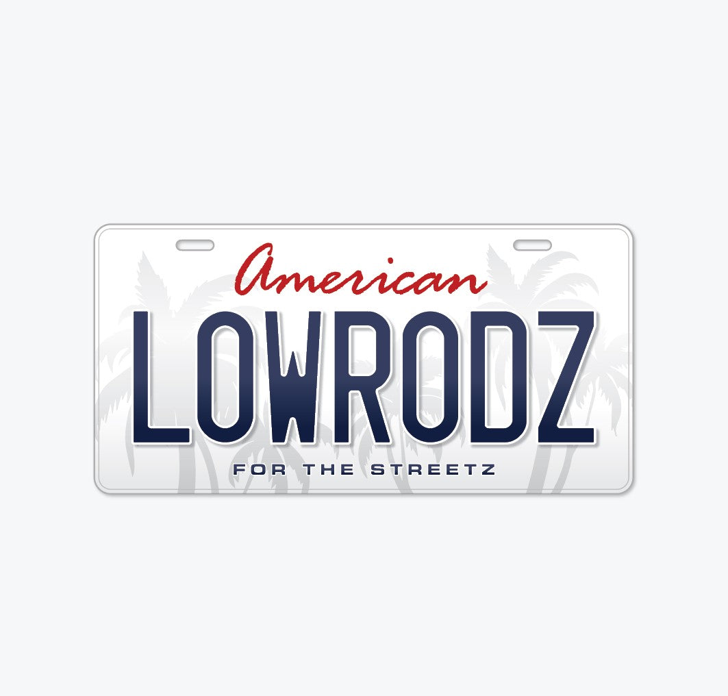 ALR License Plate - Cali Edition